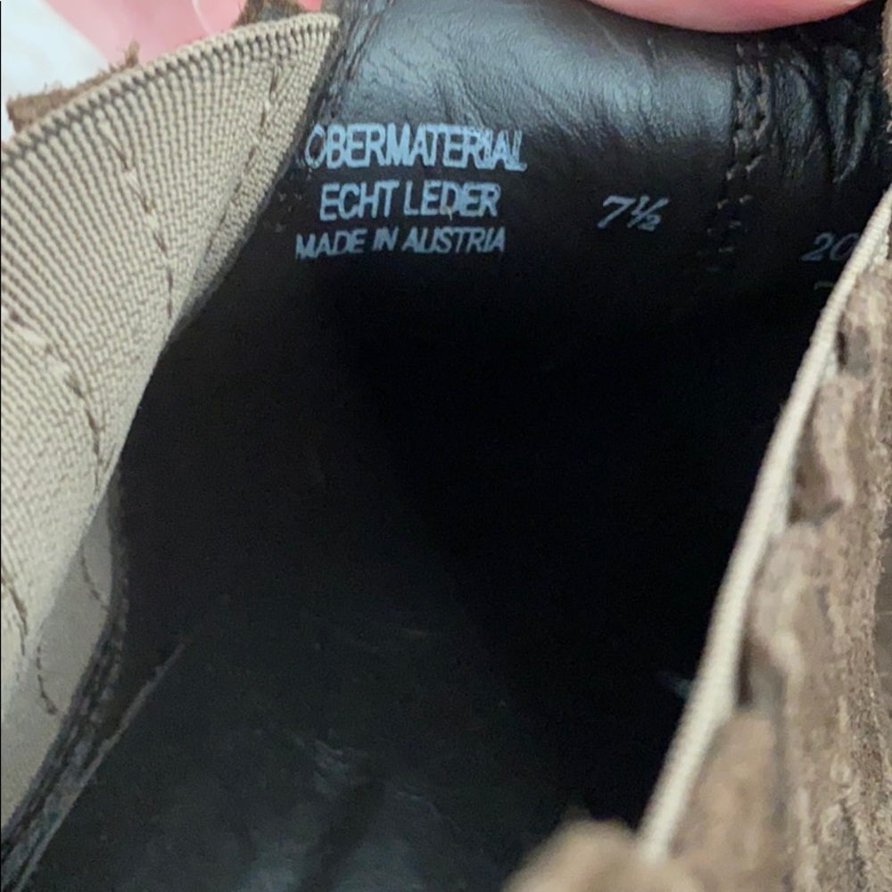 Paul Green Suede Booties, Size 10 - Picture 7 of 7